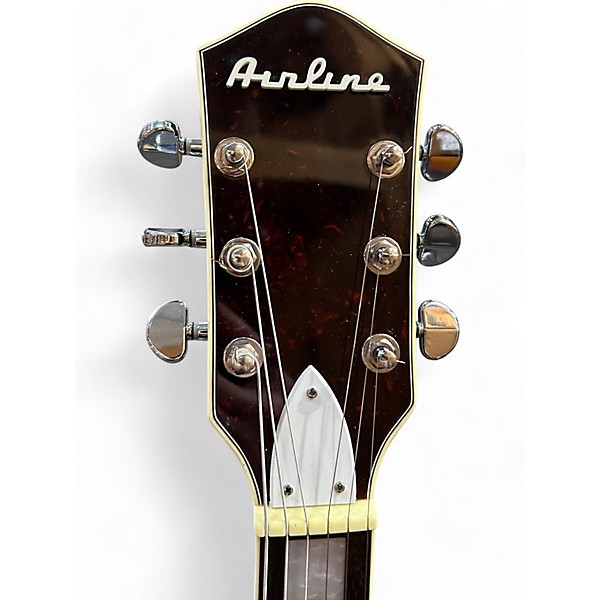 Used Eastwood H78 Black Hollow Body Electric Guitar