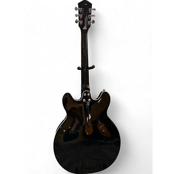 Used Eastwood H78 Black Hollow Body Electric Guitar