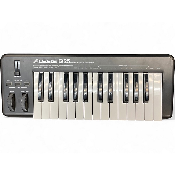 Used Alesis Q25 25 Key MIDI Controller