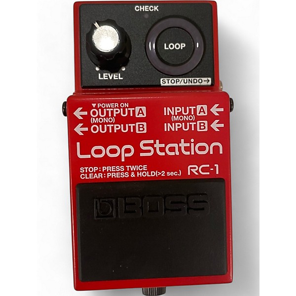 Used BOSS RC1 Loop Station Pedal