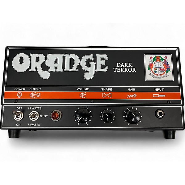 Used Orange Amplifiers DA15H Dark Terror 15W Tube Guitar Amp Head