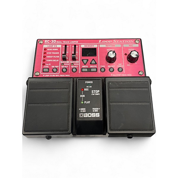 Used BOSS RC30 Loop Station Twin Pedal