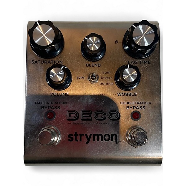 Used Strymon Deco Tape Saturation and Doubletracker Delay Effect Pedal