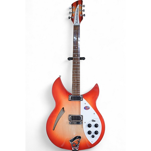 Used Rickenbacker 330 Fireglo Hollow Body Electric Guitar