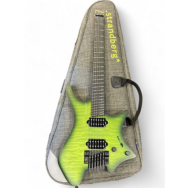 Used strandberg Boden Prog NX 6 Earth Green Solid Body Electric Guitar