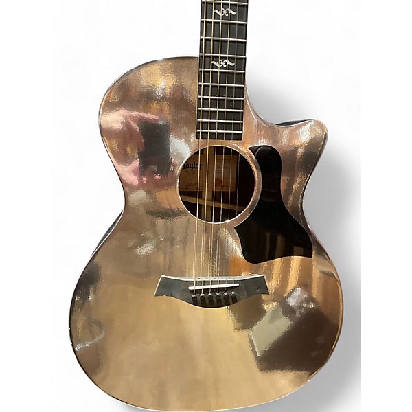 Used Taylor 414CE-R Chrome Silver Acoustic Guitar
