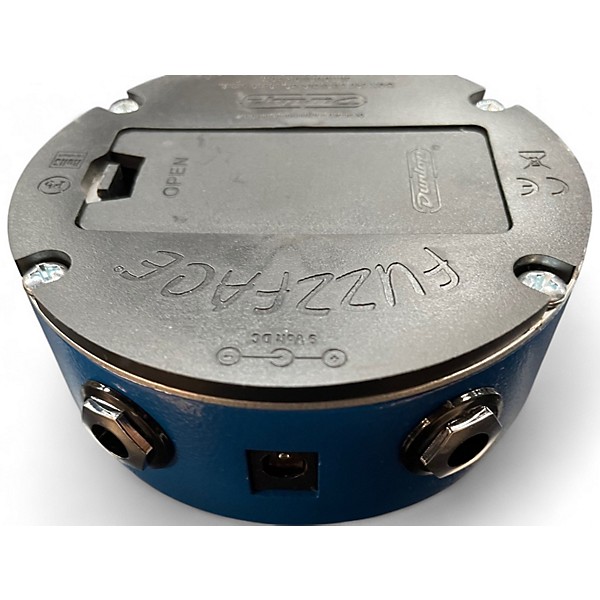 Used Dunlop Silicon Fuzz Face Mini Blue Effect Pedal