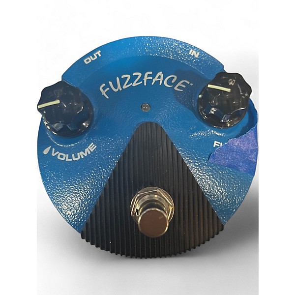 Used Dunlop Silicon Fuzz Face Mini Blue Effect Pedal