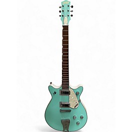 Used Gretsch Guitars G5237 ELECTROMATIC DOUBLE JET FT Surf Green Solid Body Electric Guitar