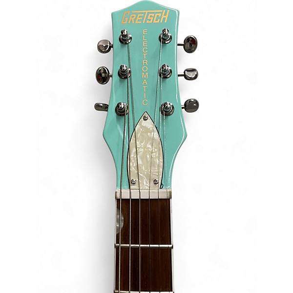 Used Gretsch Guitars G5237 ELECTROMATIC DOUBLE JET FT Surf Green Solid Body Electric Guitar