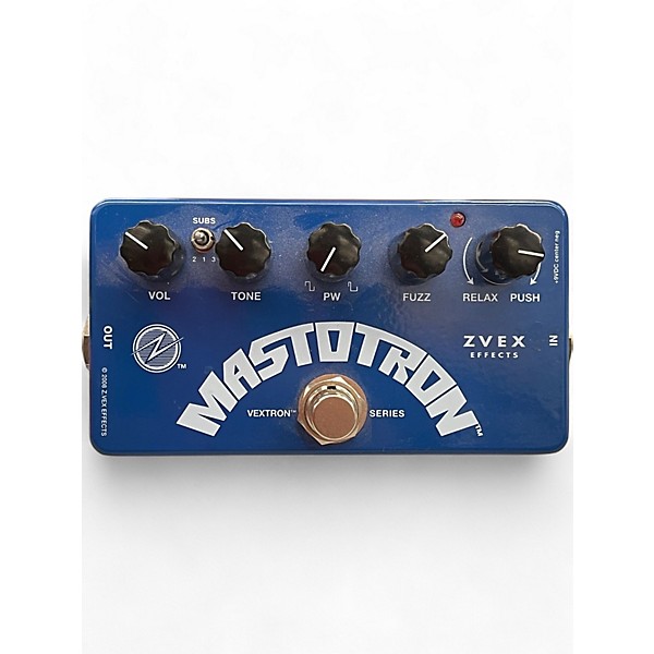 Used ZVEX Mastotron Fuzz Effect Pedal