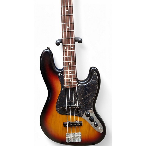 Used 2005 Fender 60th anniversary jazz bass Tobacco Sunburst Electric Bass Guitar