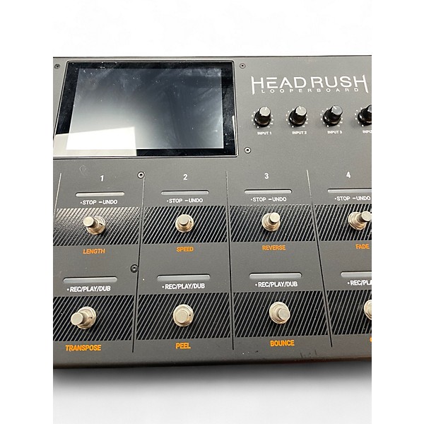 Used HeadRush LOOPERBOARD Pedal Board