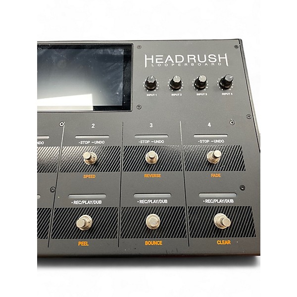 Used HeadRush LOOPERBOARD Pedal Board