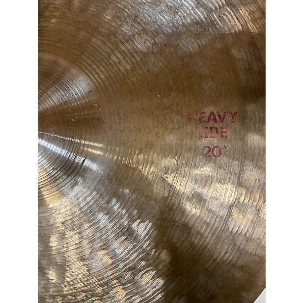 Used Paiste 20in Series 3000 Heavy Ride Cymbal