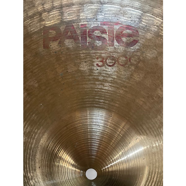 Used Paiste 20in Series 3000 Heavy Ride Cymbal