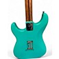 Used Warmoth S-STYLE TEAL Solid Body Electric Guitar