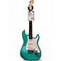 Used Warmoth S-STYLE TEAL Solid Body Electric Guitar