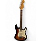 Used 2005 Fender American Deluxe Stratocaster 3 Color Sunburst Solid Body Electric Guitar thumbnail