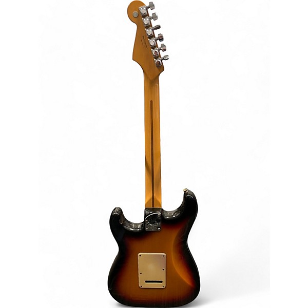 Used 2005 Fender American Deluxe Stratocaster 3 Color Sunburst Solid Body Electric Guitar