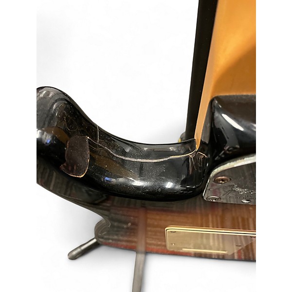 Used 2005 Fender American Deluxe Stratocaster 3 Color Sunburst Solid Body Electric Guitar