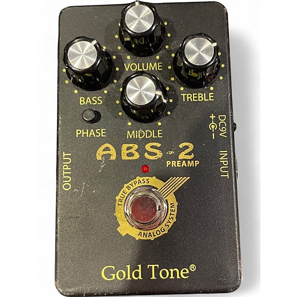 Used Gold Tone abs2 Effect Pedal Package