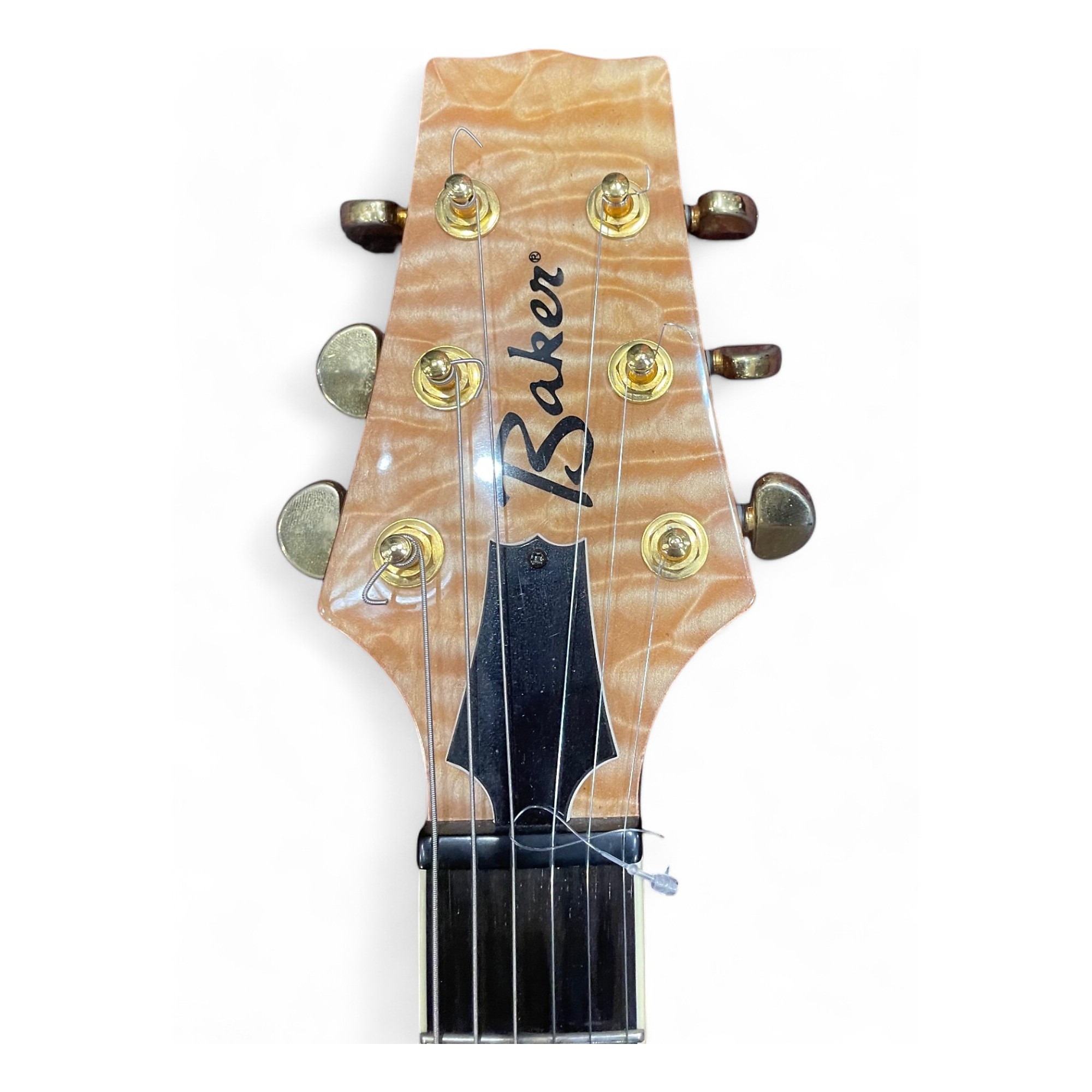 Used Baker B1 QUILTED MAPLE Natural Solid Body Electric