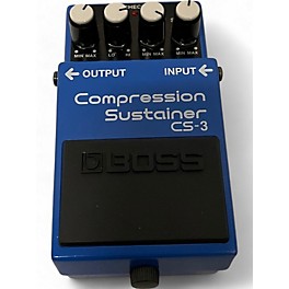 Used BOSS CS3 Compressor Sustainer Effect Pedal