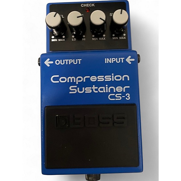 Used BOSS CS3 Compressor Sustainer Effect Pedal