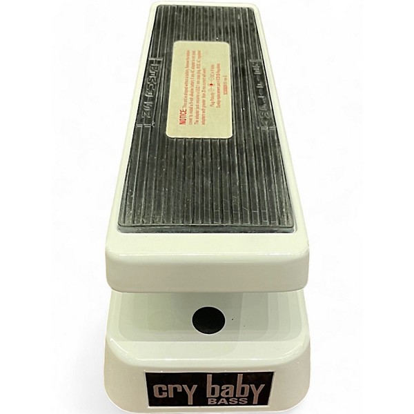 Used Dunlop 105Q Cry Baby Bass Wah Bass Effect Pedal