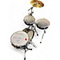 Used TAMA 4 Piece CLUB JAM HAIRLINE BLACK CHROME Drum Kit thumbnail