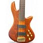 Used Schecter Guitar Research Stiletto Studio 5 String Fretless Active Honey Satin Electric Bass Guitar thumbnail