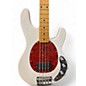 Used Sterling by Music Man sting ray classic Vintage White Electric Bass Guitar