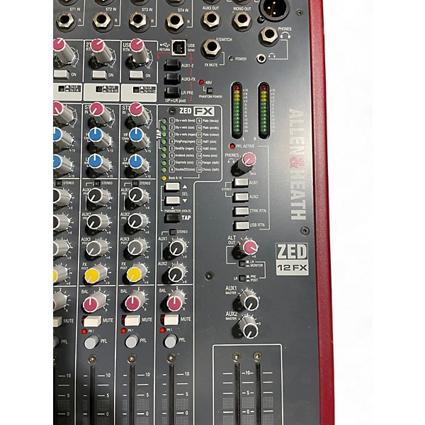 Used Allen & Heath ZED12FX Unpowered Mixer