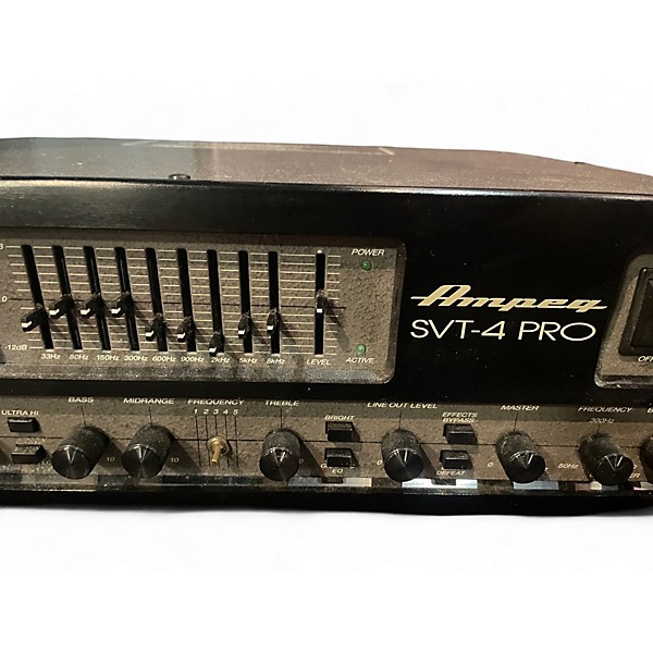 Used Ampeg SVT4PRO 1200W / 1600W Bass Amp Head