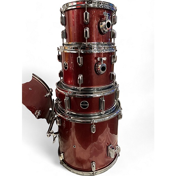 Used PDP by DW 5 Piece ENCORE Red Drum Kit