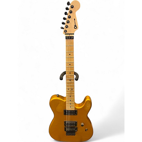 Used Charvel USA San Dimas Style 2 HH Pagan Gold Solid Body Electric Guitar