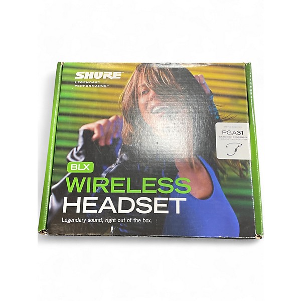 Used Shure BLX14 P31-H10 Headset Wireless System