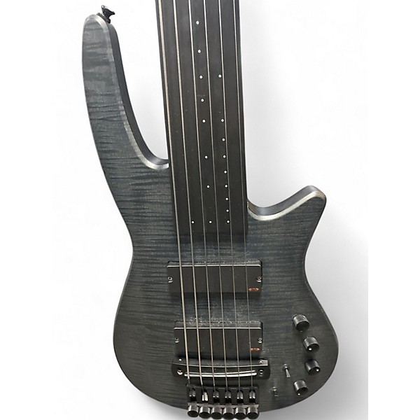 Used NS Design CR6 Charcoal SATIN Electric Bass Guitar