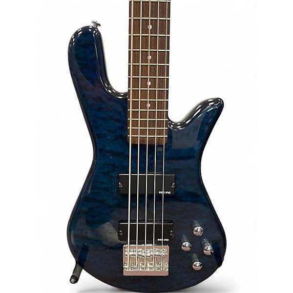 Used Spector Legend 5 Standard Blue Electric Bass Guitar