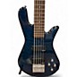 Used Spector Legend 5 Standard Blue Electric Bass Guitar