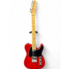 Used Fender Highway One Stratocaster Crimson Red Trans Solid Body Electric Guitar