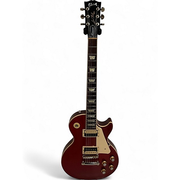 Used 2023 Gibson Les Paul Classic Transparent Cherry Solid Body Electric Guitar