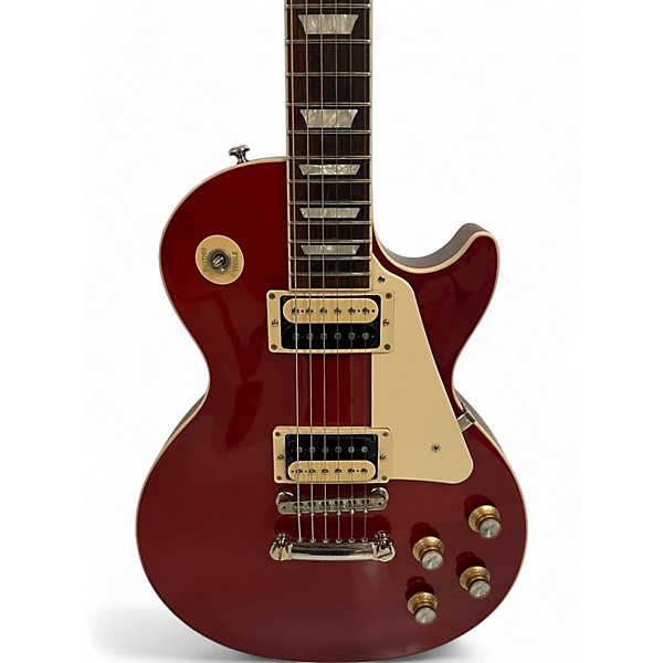 Used 2023 Gibson Les Paul Classic Transparent Cherry Solid Body Electric Guitar