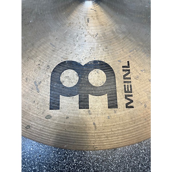 Used MEINL 16in BYZANCE MEDIUM THIN CRASH Cymbal