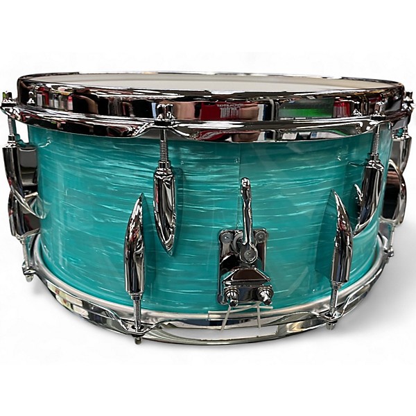 Used SONOR 14X6.5 VINTAGE SERIES SNARE CALIFORNIA BLUE Drum