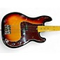 Used 2021 Fender American Professional II Precision Bass 3 Color Sunburst Electric Bass Guitar