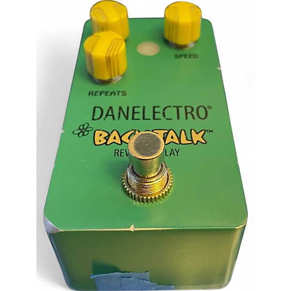 Used Danelectro Back Talk Reverse Delay Effect Pedal