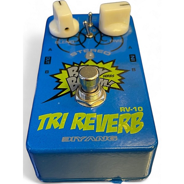 Used Biyang tRI rEVERB Effect Pedal