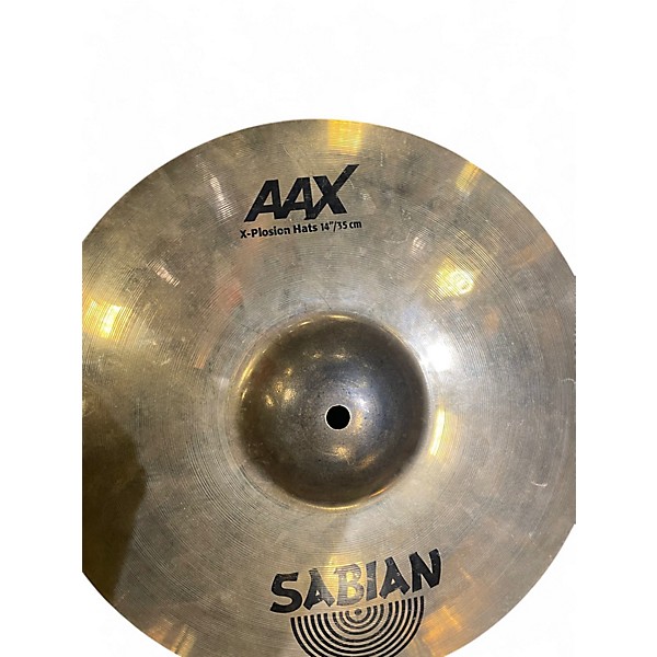 Used SABIAN 14in AA Xplosion Hi Hat Top Cymbal